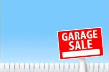 Garage sale signage