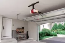 Safe garage door opener